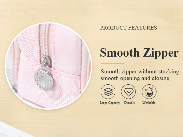 smooth zippers