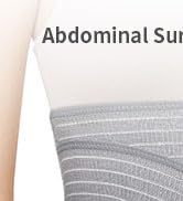 FALCOFIT Abdominal Binder Post Surgery, Postpartum Belly Band – C Section Belly Binder Support Be...
