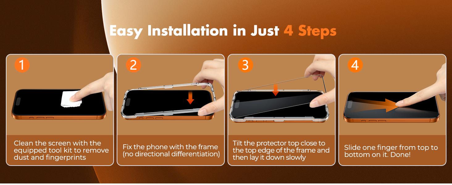 screen protector for 17 pro max
