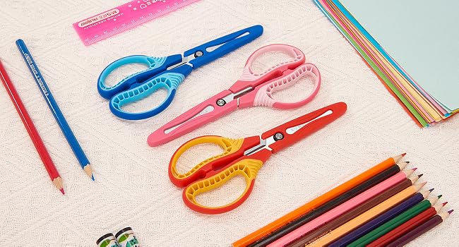 Assorted Color Kids Scissors