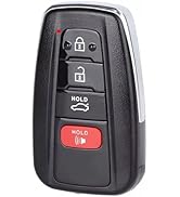 Smart Key for Toyota Camry 2018-2023, Alliskeys Key Fob Fit for HYQ14FBC 231451-0351 89904-06220 ...