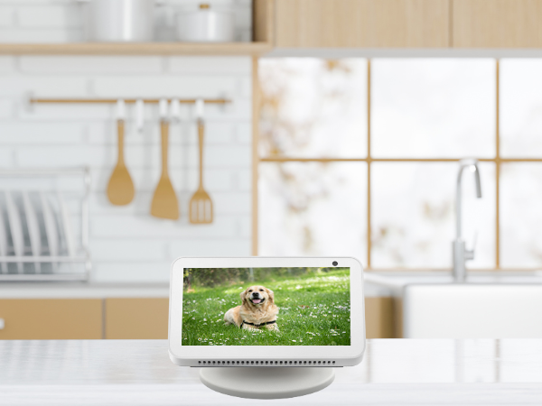 Stand for Echo Show 5 & Echo Show 8 Adjustable Magnetic Stand Mount with 360 Degree Rotation