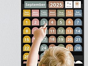 CALENDAR POCKET CHART