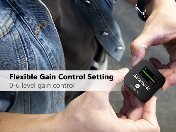 Saramonic Blink900 B1 Wireless Lavalier Microphone System for Canon Nikon DSLR Camera