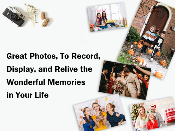 record cherished momeries in your life