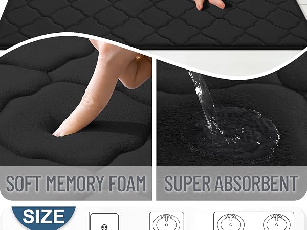 bathroom rug