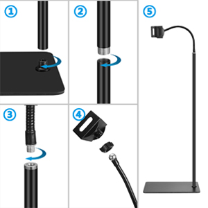 tablet floor stand
