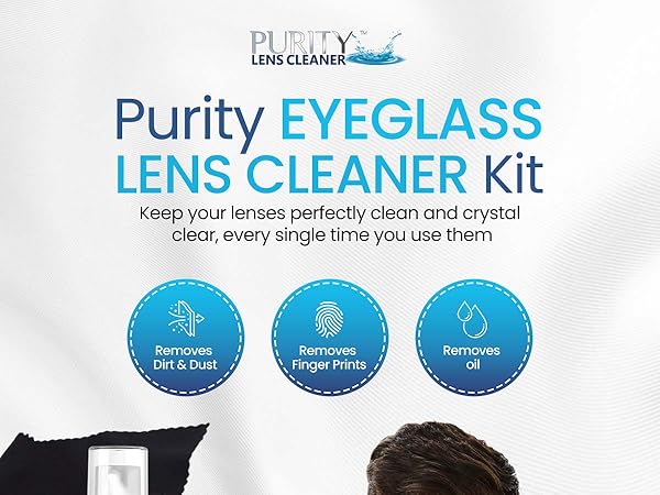 eye glass cleaners spray eyeglass cleaner glasses cleaner eye glass cleaner lens cleaner purity lens