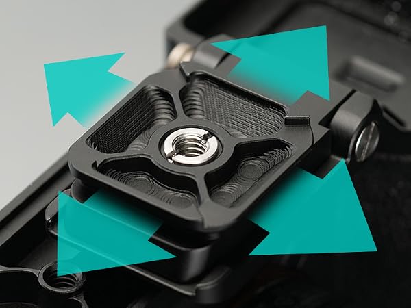 Four-Way Arca-Swiss Quick Release