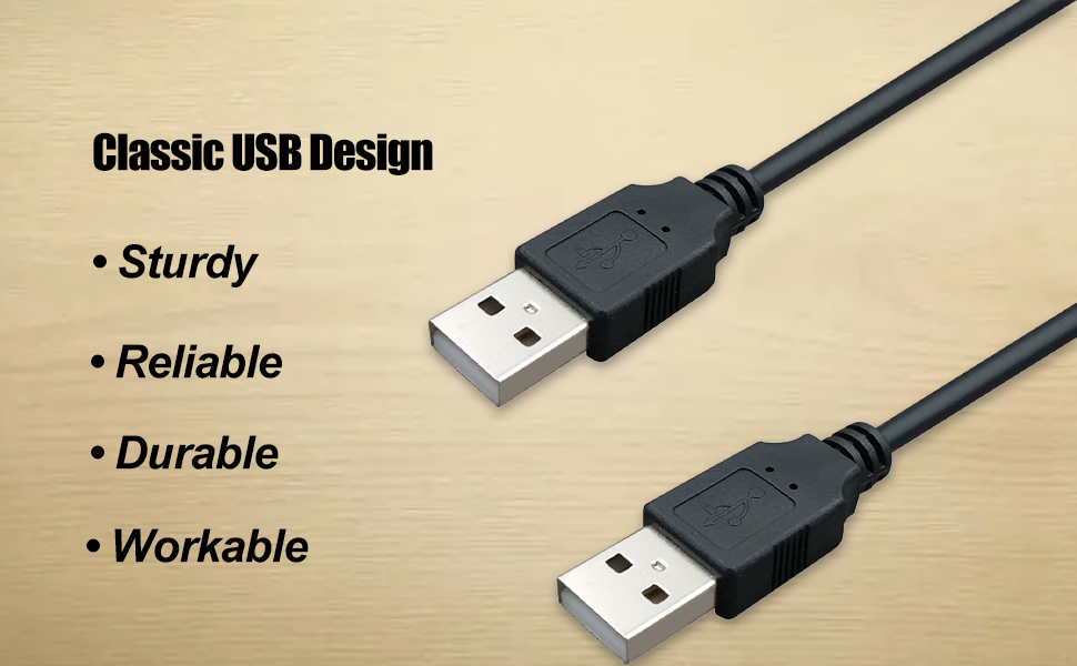 USB Cable Male to Male