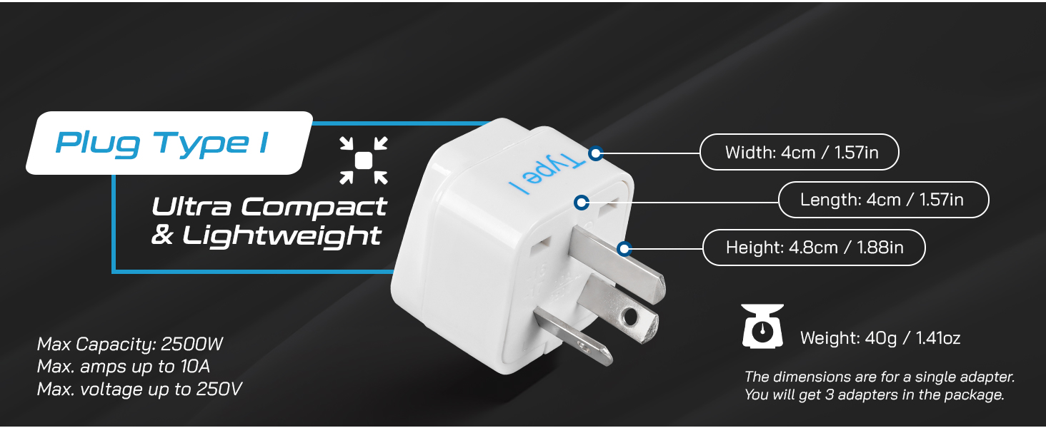 australia plug adapter