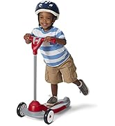 Radio Flyer, My First Scooter for ages 2-5, Toddler Scooters with three wheels and wide deck for ...