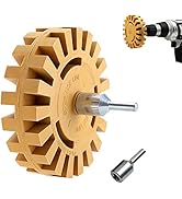 Dualshine Decal Remover Eraser Wheel, Rubber Wheel Decal Remover Car Sticker Remover Tool Rubber ...
