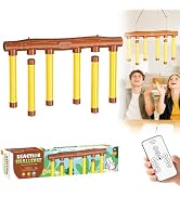 Reflective Drop Stick Challenge Game Set, 2026 New Hand Eye Coordination Reflex Training Toy, 3 A...