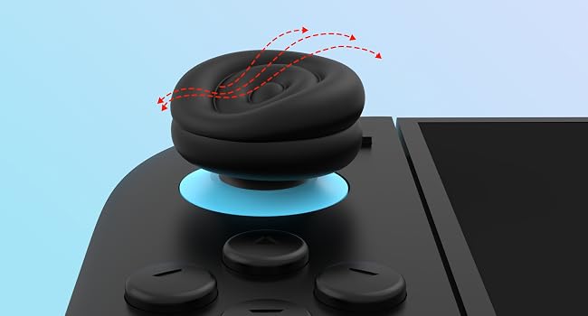 PlayVital for Switch 2 Thumbs Cushion Caps Thumb Grips