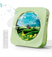 MICOCIOUS Portable CD Player with Bluetooth Desktop CD Player for Home CD Music Players with Remo...