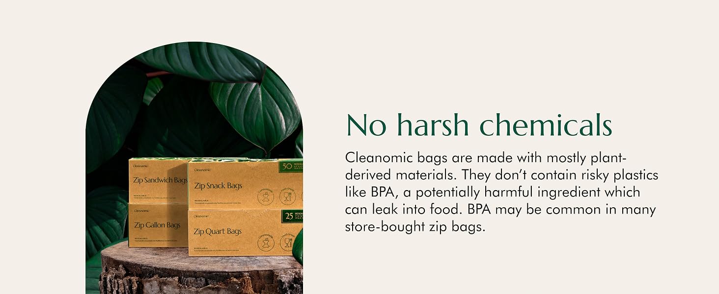 cleanomic sandwich zip bag