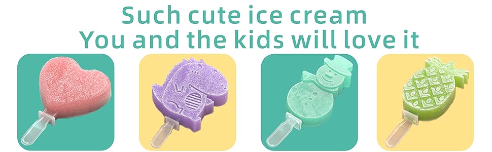 popsicle mold for kids Such cute ice cream You and the kids will love it