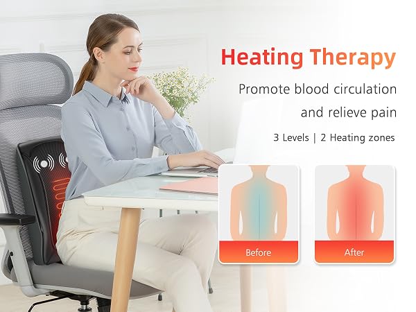 back massager with Heat