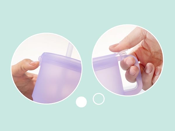 Single-piece straw, no hidden spots for buildups.