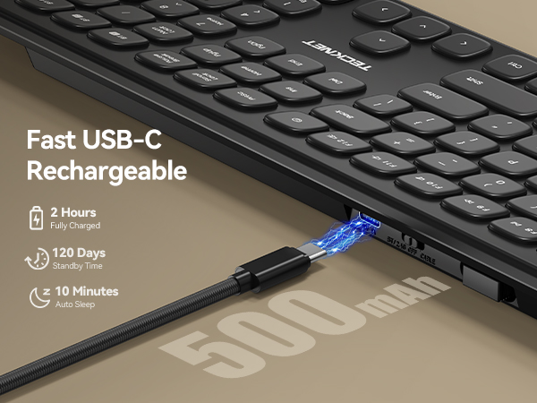 Rechargeable Keyboard