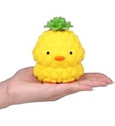 Anboor Squishies Stretchy Pineapple Toy, Simulation Pineapple Duck Squeeze Toy Anxiety Relief, Sq...