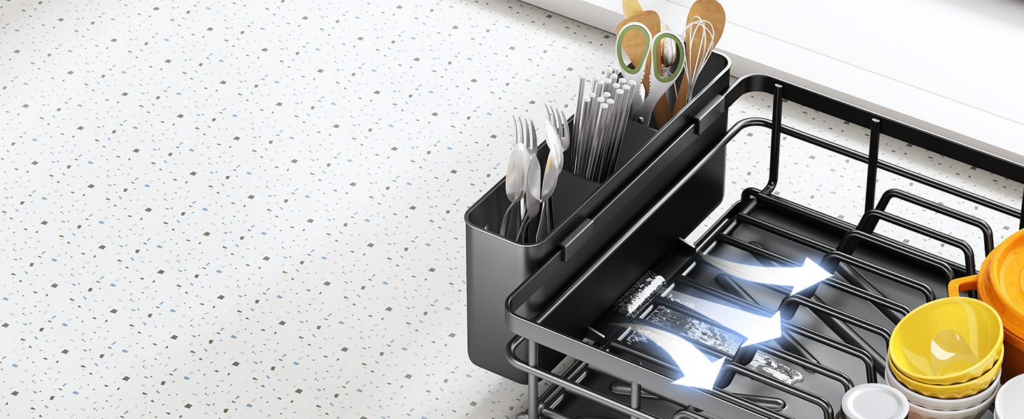 dish drainers for kitchen counter