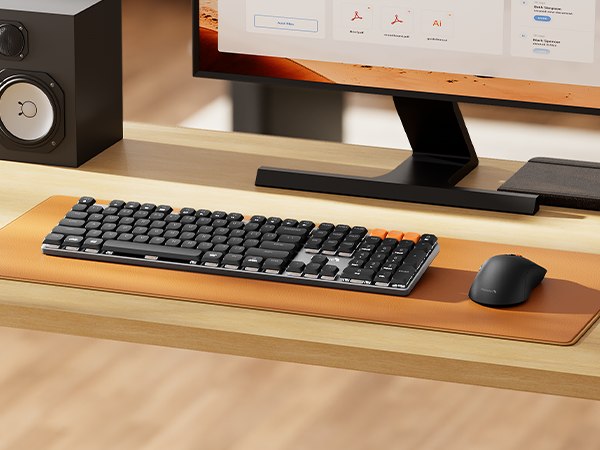 mechanical keyboard and mouse wireless