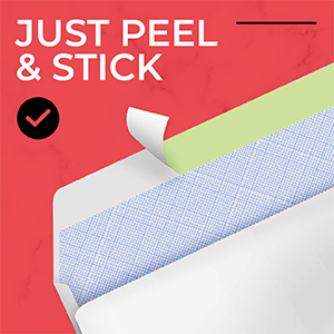 Security Envelopes Peel and Seal office envelopes letter size sobres self stick envelopes envalopes
