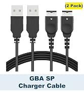 Funturbo GBA SP Charger Cable, Gameboy Advance SP Charging Cord NDS Charger Cord for Original Nin...