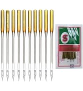 10Pcs Sewing Machine Needles, Large Eye Sewing Machine, Home Sewing Machine Needles, Sewing Macin...