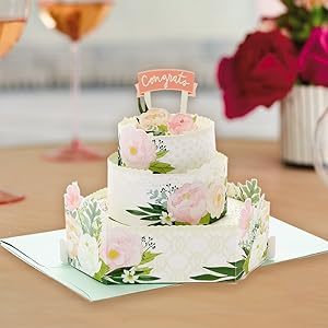 Hallmark Paper Wonder Pop Up Card for Wedding