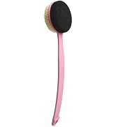 YIOYOODA Pumice Stone Brush for Feet with 13.7" Long Handle, 2-in-1 Shower Foot Scrubber Callus R...