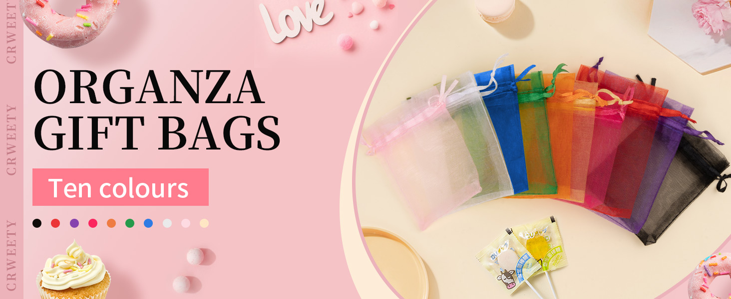 organza gift bags