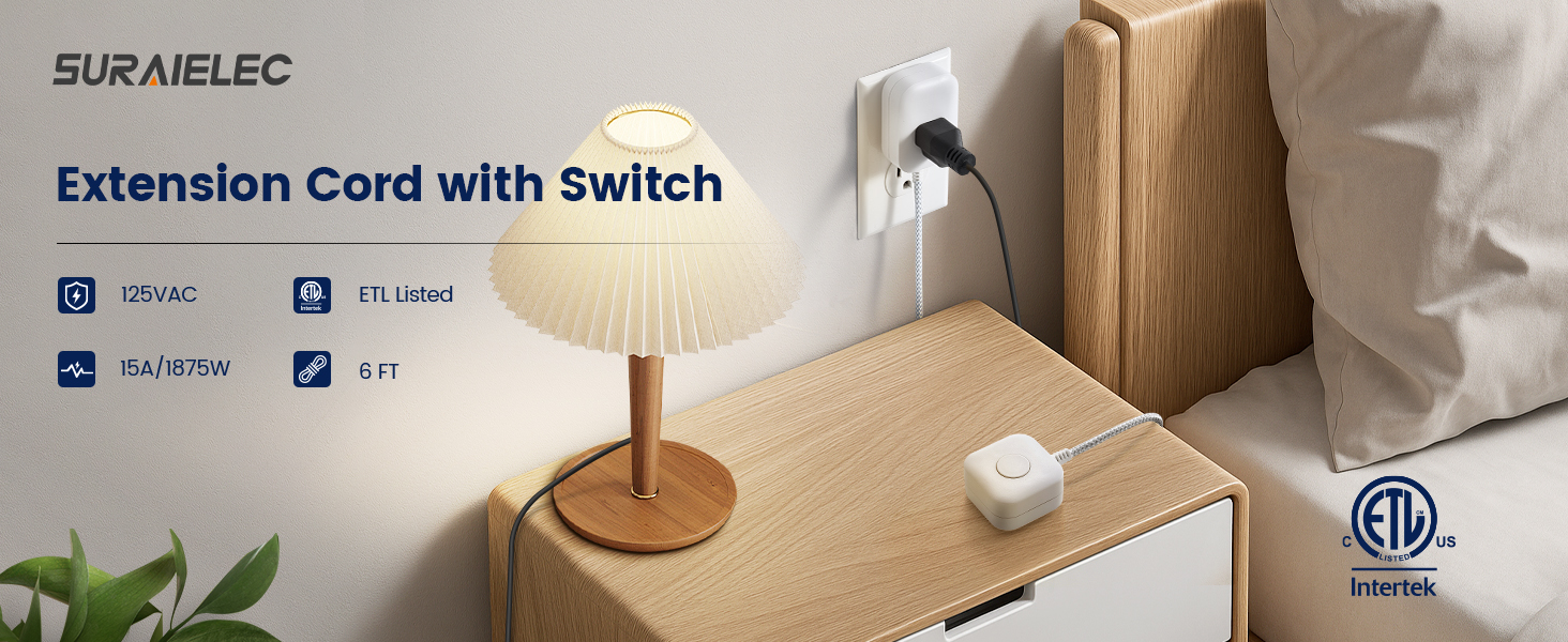 Extension Cord with Switch