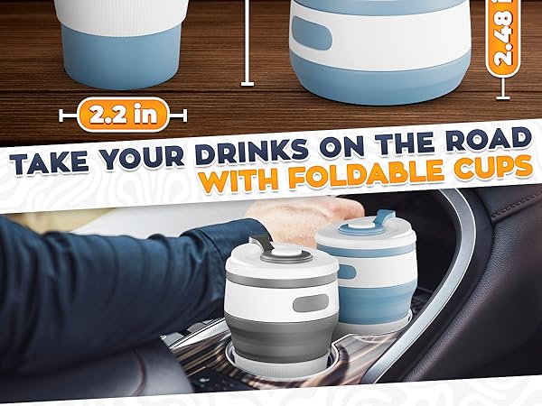 mugs camping accessories dishwasher safe coffee travel mug portable tea mug hot cups with lids