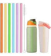 Replacement Straws Compatible with Owala Freepsip 24oz,32oz Water Bottle,Replacement Parts For Ow...