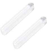 MOROBOR Mini Self-Stick Instant Cabinet Drawer Pulls, 2pcs Clear Acrylic Self-Adhesive Push Pull ...