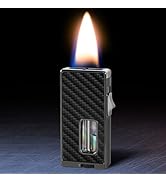 CHOICEDC Cool Lighters for Men, Refillable Soft Flame Butane Lighter, Vintage Lighters with Uniqu...