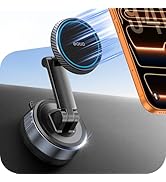 OQTIQ for MagSafe Car Mount, Upgraded Magnetic Phone Holder for Car with Gel-Lock Suction Cup, 65...
