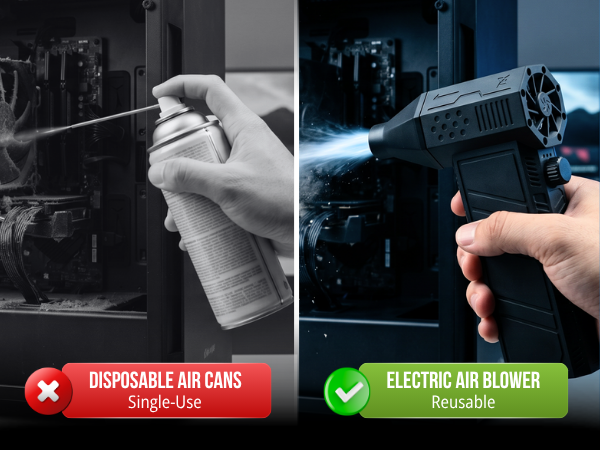 reusable air blower