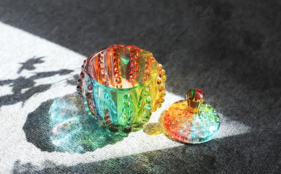 glass candy jars