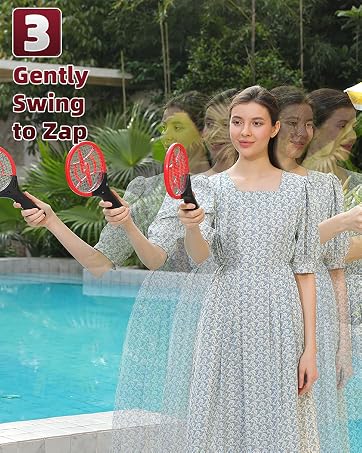 2 Pack Mini Electric Fly Swatter