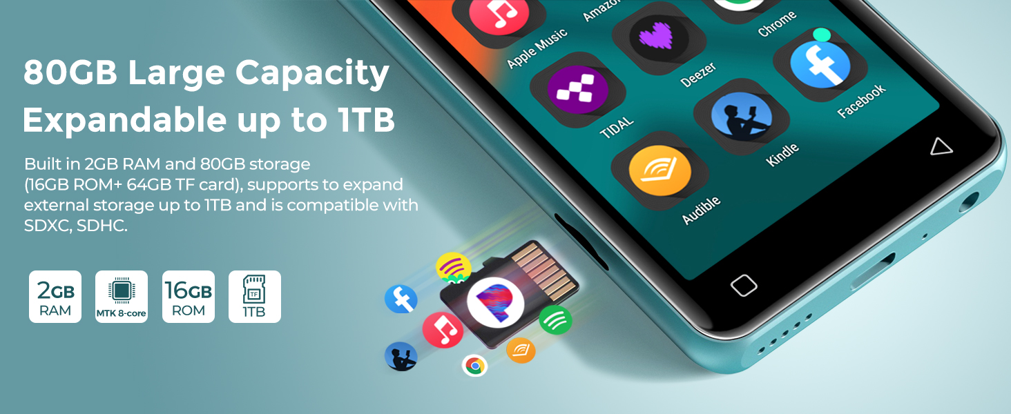music player with spotify app