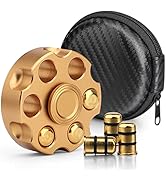 Metal Fidget Spinner Toy, Cool Alloy Hand Finger Spinner Cube Toy, Stress Relief Sensory Spinning...