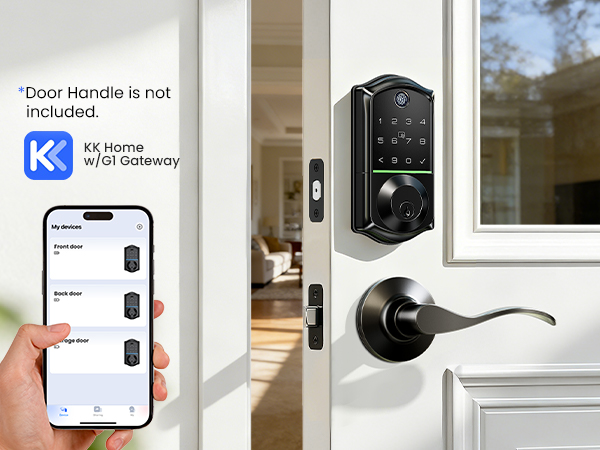 Veise Fingerprint Smart Door Lock