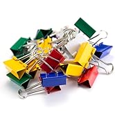 Officemate Assorted Color Binder Clips ()
