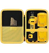 khanka Hard Storage Case Replacement for DEWALT 20V MAX* Drywall Cutting Tool (DCS551B), Case Only