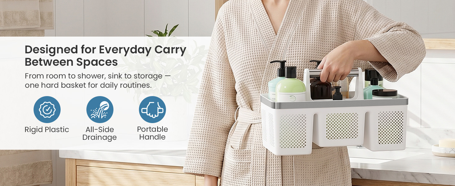 shower caddy portable