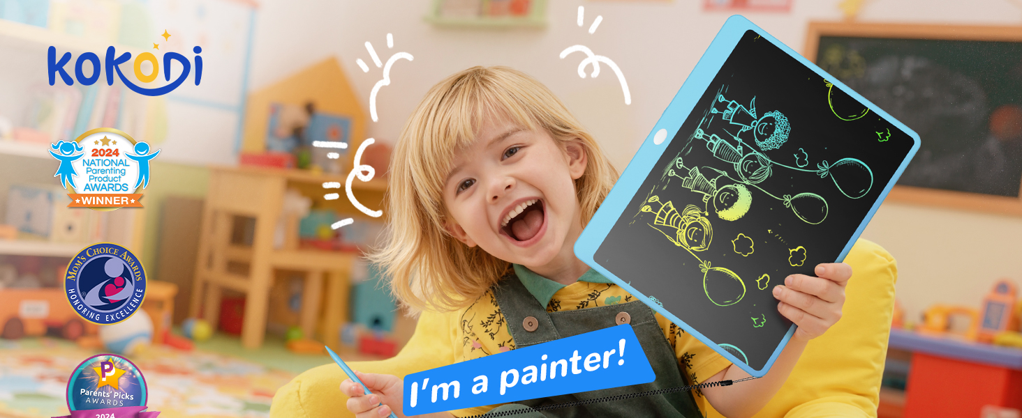 Easy to Use Doodle Board Learning Toys for 3 4 5 6 7 8 Year Old Girls Boys